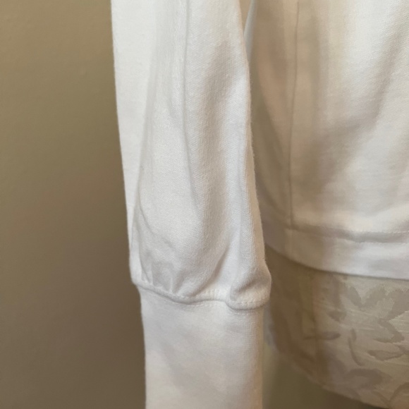 2 Lands End Ladies White Cotton Pima Lisle Turtlenecks,  Medium, Regular, NWT - Picture 7 of 12